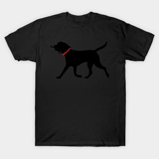 Labrador Retriever Play Fetch Black Lab T-Shirt